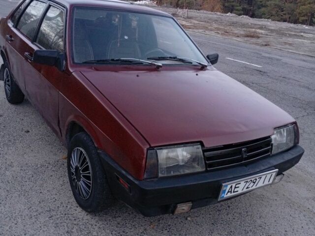 Червоний ВАЗ 21099, об'ємом двигуна 1.5 л та пробігом 232 тис. км за 880 $, фото 4 на Automoto.ua