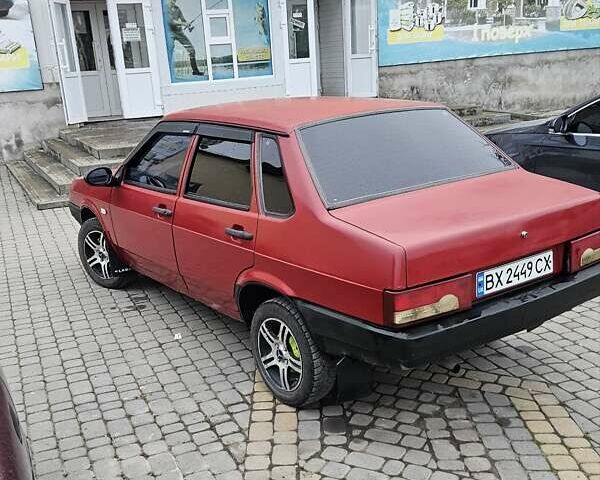 Червоний ВАЗ 21099, об'ємом двигуна 1.5 л та пробігом 200 тис. км за 1550 $, фото 7 на Automoto.ua
