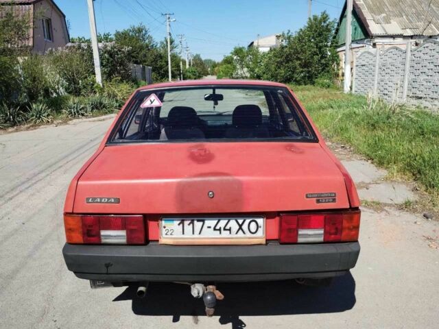 Красный ВАЗ 21099, объемом двигателя 1.5 л и пробегом 16 тыс. км за 1700 $, фото 5 на Automoto.ua