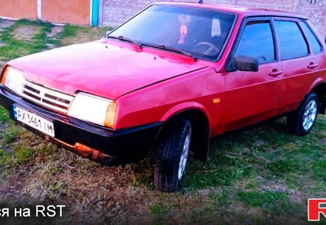 Красный ВАЗ 21099, объемом двигателя 1.5 л и пробегом 0 тыс. км за 1150 $, фото 7 на Automoto.ua
