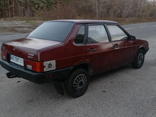 Червоний ВАЗ 21099, об'ємом двигуна 1.5 л та пробігом 232 тис. км за 880 $, фото 5 на Automoto.ua