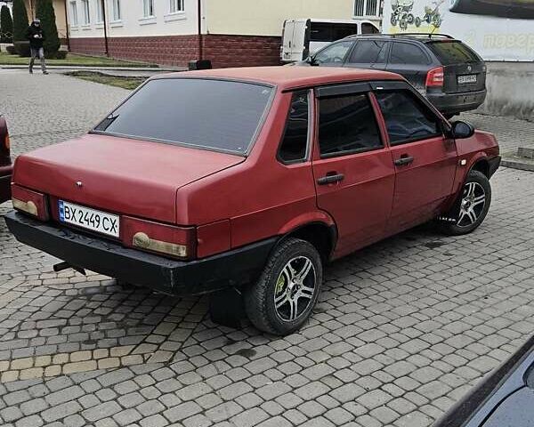 Червоний ВАЗ 21099, об'ємом двигуна 1.5 л та пробігом 200 тис. км за 1550 $, фото 8 на Automoto.ua