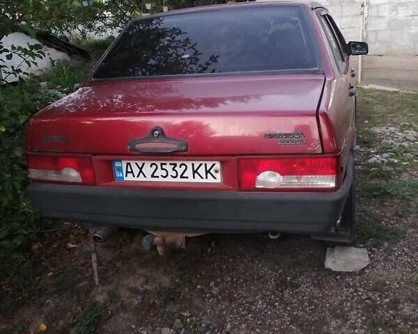 Красный ВАЗ 21099, объемом двигателя 1.5 л и пробегом 120 тыс. км за 1200 $, фото 4 на Automoto.ua