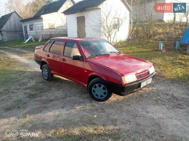 Червоний ВАЗ 21099, об'ємом двигуна 1.6 л та пробігом 180 тис. км за 650 $, фото 2 на Automoto.ua
