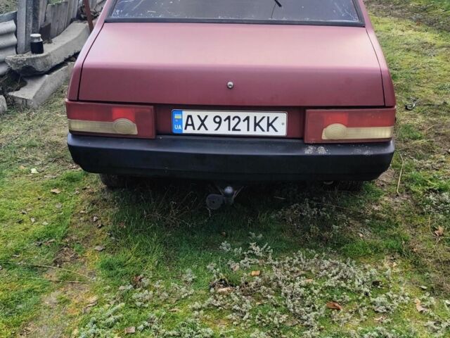 Красный ВАЗ 21099, объемом двигателя 1.3 л и пробегом 300 тыс. км за 500 $, фото 5 на Automoto.ua