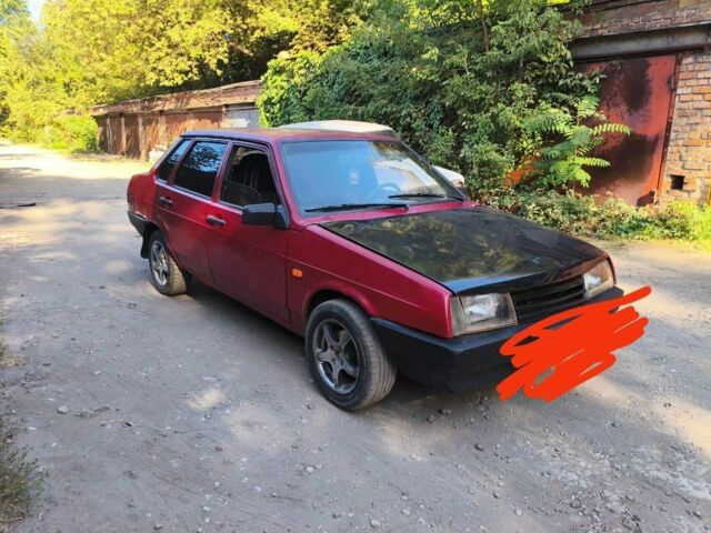 Красный ВАЗ 21099, объемом двигателя 0 л и пробегом 5 тыс. км за 648 $, фото 1 на Automoto.ua
