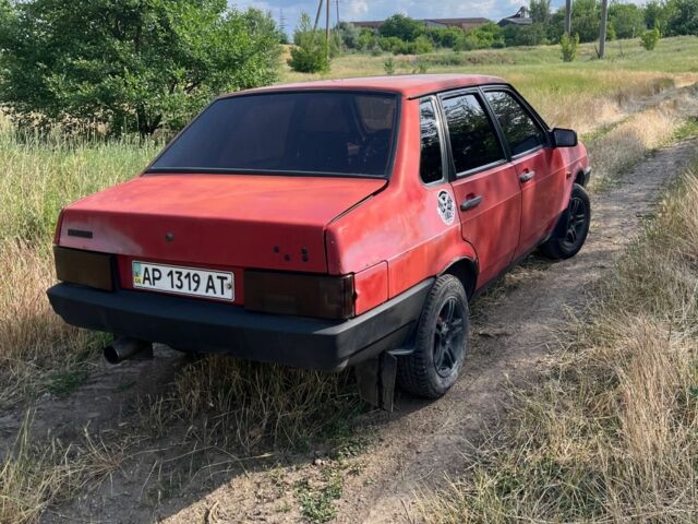 Червоний ВАЗ 21099, об'ємом двигуна 1.5 л та пробігом 3 тис. км за 725 $, фото 2 на Automoto.ua