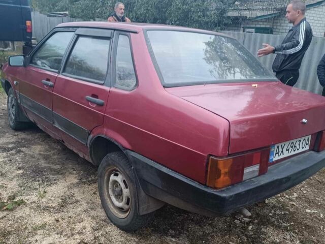 Червоний ВАЗ 21099, об'ємом двигуна 1.5 л та пробігом 250 тис. км за 650 $, фото 1 на Automoto.ua