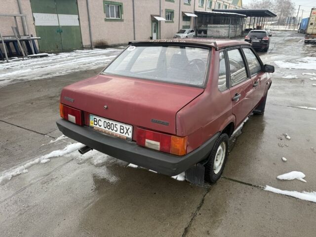 Красный ВАЗ 21099, объемом двигателя 0 л и пробегом 195 тыс. км за 700 $, фото 2 на Automoto.ua