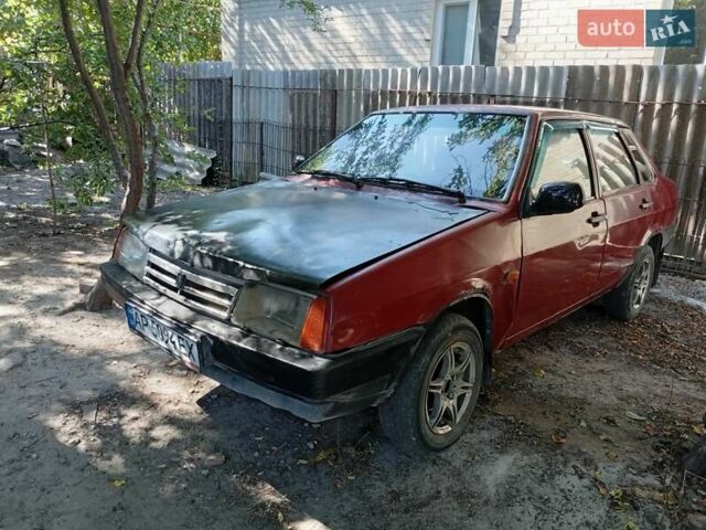 Красный ВАЗ 21099, объемом двигателя 1.5 л и пробегом 66 тыс. км за 800 $, фото 3 на Automoto.ua