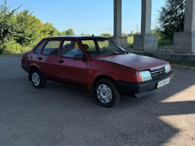 Червоний ВАЗ 21099, об'ємом двигуна 1.5 л та пробігом 200 тис. км за 400 $, фото 2 на Automoto.ua