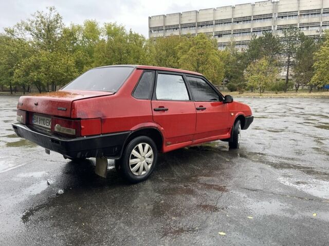 Красный ВАЗ 21099, объемом двигателя 1.5 л и пробегом 250 тыс. км за 650 $, фото 3 на Automoto.ua