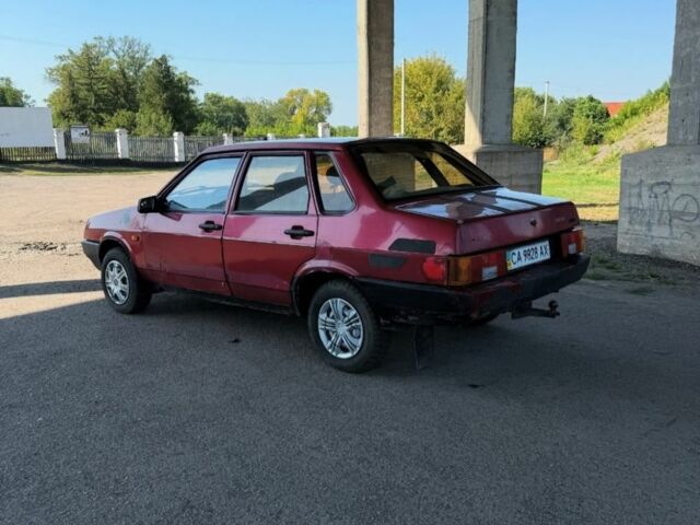 Червоний ВАЗ 21099, об'ємом двигуна 1.5 л та пробігом 200 тис. км за 400 $, фото 4 на Automoto.ua