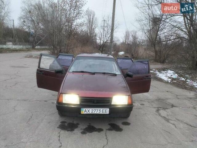 Красный ВАЗ 21099, объемом двигателя 1.3 л и пробегом 350 тыс. км за 1000 $, фото 7 на Automoto.ua