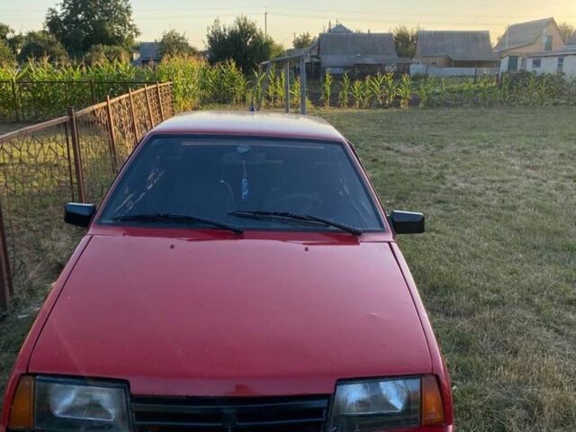 Красный ВАЗ 21099, объемом двигателя 1.5 л и пробегом 1 тыс. км за 675 $, фото 1 на Automoto.ua
