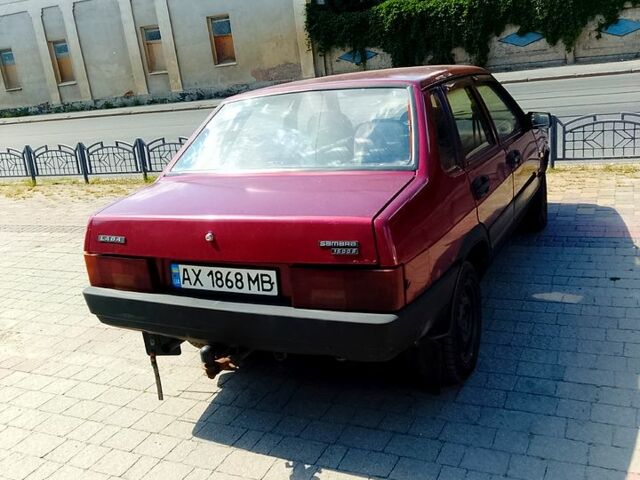 Красный ВАЗ 21099, объемом двигателя 1.5 л и пробегом 99 тыс. км за 675 $, фото 3 на Automoto.ua
