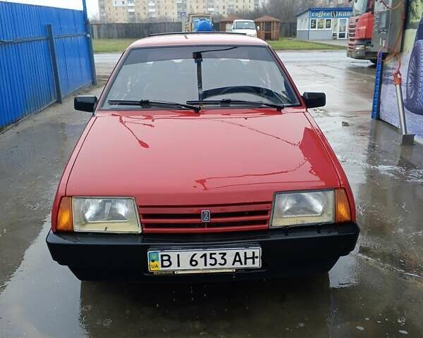 Червоний ВАЗ 21099, об'ємом двигуна 1.6 л та пробігом 250 тис. км за 1300 $, фото 1 на Automoto.ua
