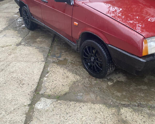 Красный ВАЗ 21099, объемом двигателя 1.6 л и пробегом 100 тыс. км за 850 $, фото 5 на Automoto.ua