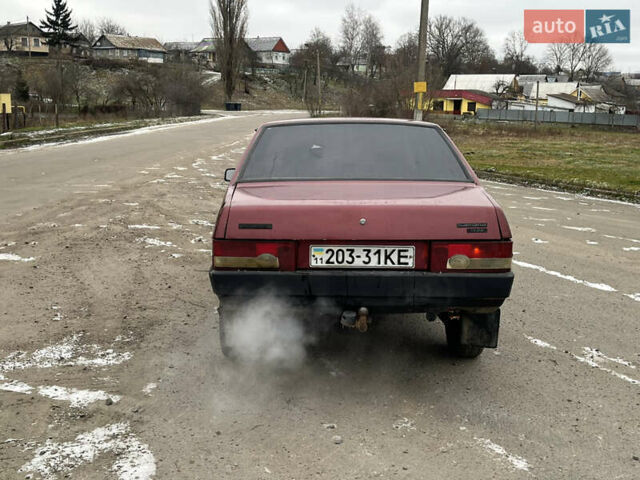 Червоний ВАЗ 21099, об'ємом двигуна 1.5 л та пробігом 200 тис. км за 550 $, фото 5 на Automoto.ua