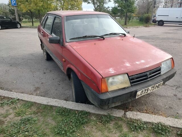 Красный ВАЗ 21099, объемом двигателя 0 л и пробегом 100 тыс. км за 700 $, фото 2 на Automoto.ua