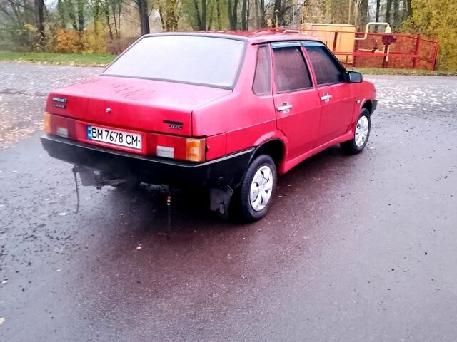 Червоний ВАЗ 21099, об'ємом двигуна 1.5 л та пробігом 0 тис. км за 1600 $, фото 7 на Automoto.ua