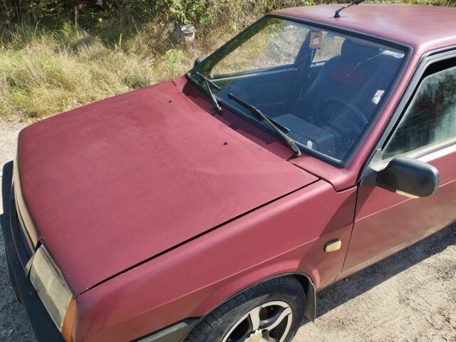 Красный ВАЗ 21099, объемом двигателя 0 л и пробегом 100 тыс. км за 1000 $, фото 1 на Automoto.ua