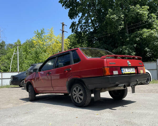 Красный ВАЗ 21099, объемом двигателя 1.5 л и пробегом 377 тыс. км за 1350 $, фото 13 на Automoto.ua