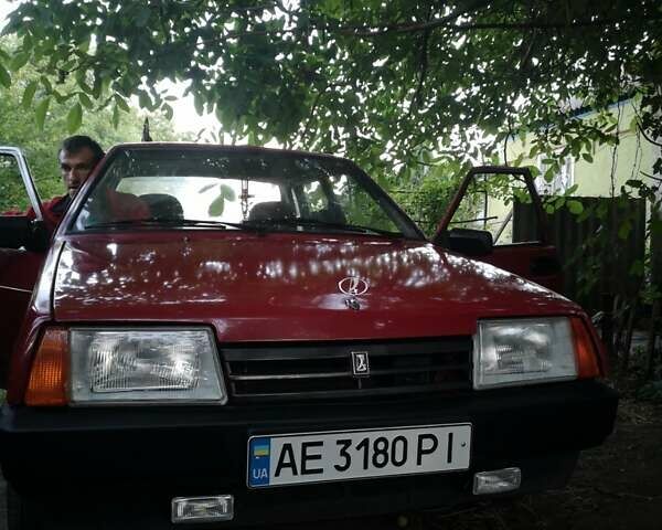 Красный ВАЗ 21099, объемом двигателя 1.5 л и пробегом 55 тыс. км за 2800 $, фото 2 на Automoto.ua