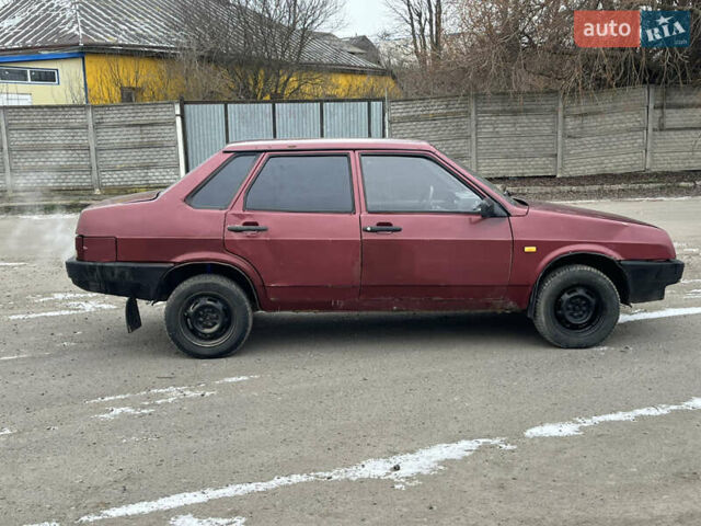 Червоний ВАЗ 21099, об'ємом двигуна 1.5 л та пробігом 200 тис. км за 550 $, фото 7 на Automoto.ua