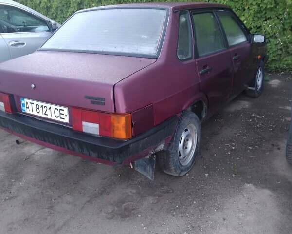 Красный ВАЗ 21099, объемом двигателя 1.3 л и пробегом 270 тыс. км за 1100 $, фото 7 на Automoto.ua