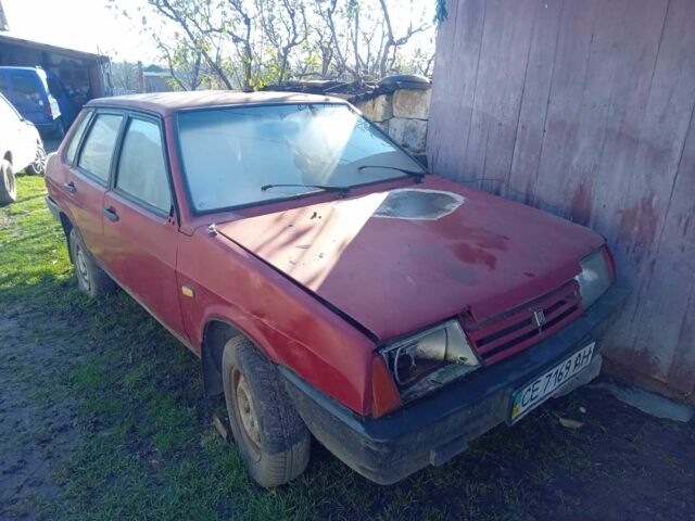 Червоний ВАЗ 21099, об'ємом двигуна 0 л та пробігом 34 тис. км за 471 $, фото 5 на Automoto.ua