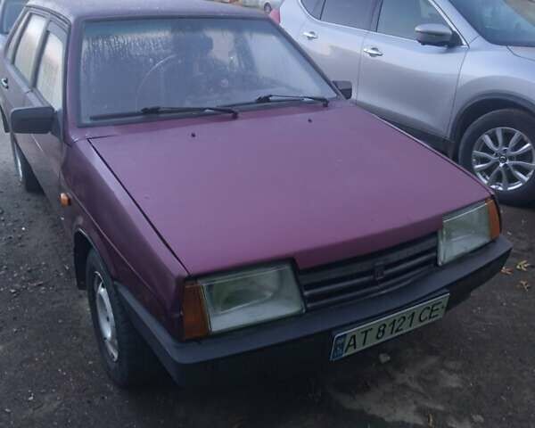Красный ВАЗ 21099, объемом двигателя 1.3 л и пробегом 270 тыс. км за 1100 $, фото 1 на Automoto.ua