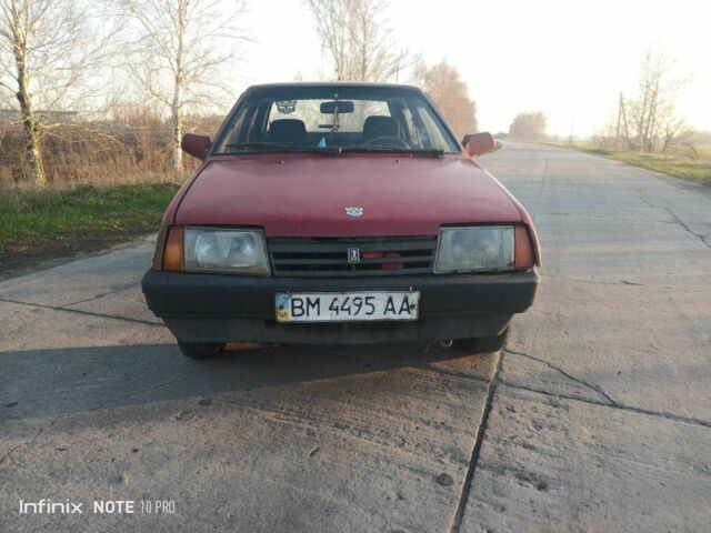 Красный ВАЗ 21099, объемом двигателя 1.5 л и пробегом 1 тыс. км за 1000 $, фото 4 на Automoto.ua