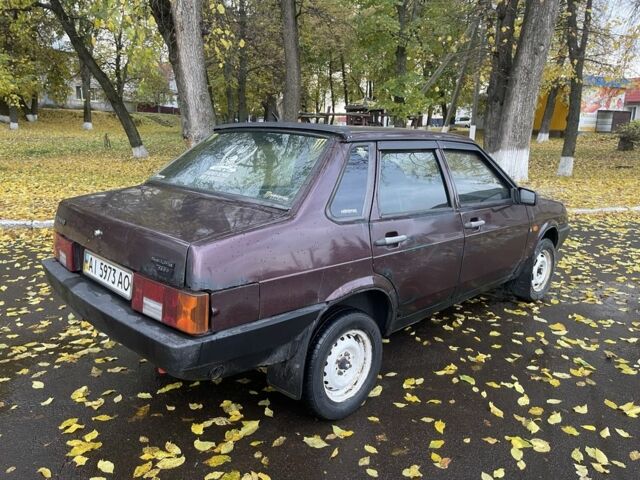 Червоний ВАЗ 21099, об'ємом двигуна 1 л та пробігом 350 тис. км за 600 $, фото 5 на Automoto.ua