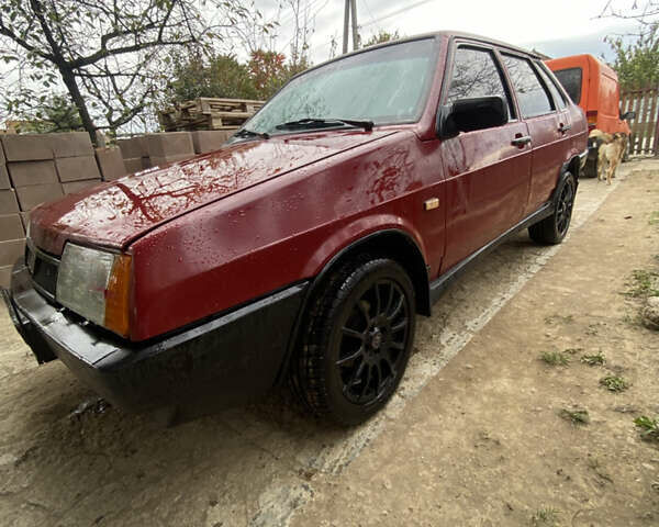 Красный ВАЗ 21099, объемом двигателя 1.6 л и пробегом 100 тыс. км за 850 $, фото 6 на Automoto.ua