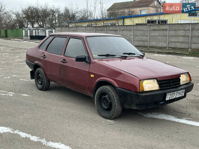 Червоний ВАЗ 21099, об'ємом двигуна 1.5 л та пробігом 200 тис. км за 550 $, фото 8 на Automoto.ua