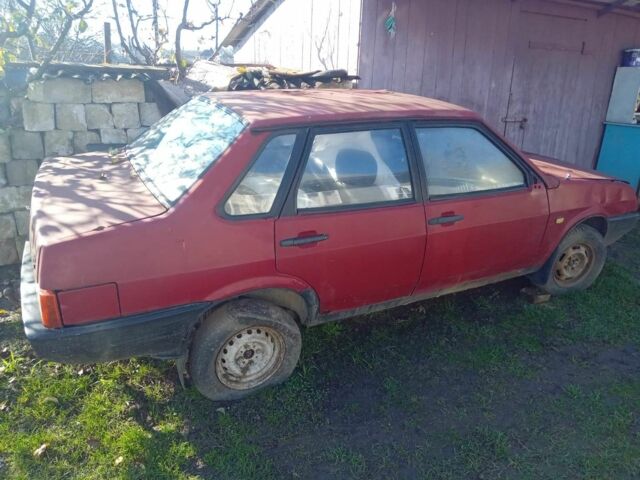Червоний ВАЗ 21099, об'ємом двигуна 0 л та пробігом 34 тис. км за 471 $, фото 3 на Automoto.ua