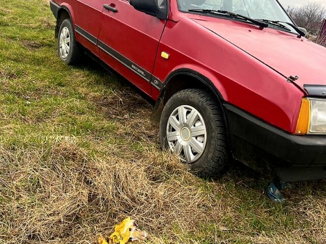 Красный ВАЗ 21099, объемом двигателя 1.5 л и пробегом 0 тыс. км за 950 $, фото 1 на Automoto.ua