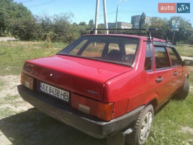 Красный ВАЗ 21099, объемом двигателя 1.5 л и пробегом 33 тыс. км за 1900 $, фото 9 на Automoto.ua