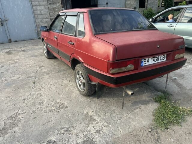 Красный ВАЗ 21099, объемом двигателя 1.5 л и пробегом 110 тыс. км за 1150 $, фото 5 на Automoto.ua