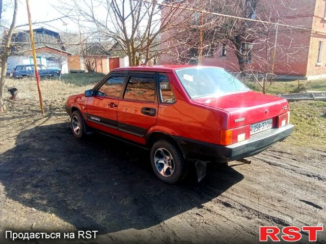 Червоний ВАЗ 21099, об'ємом двигуна 15 л та пробігом 0 тис. км за 1500 $, фото 3 на Automoto.ua