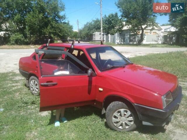 Красный ВАЗ 21099, объемом двигателя 1.5 л и пробегом 33 тыс. км за 1900 $, фото 11 на Automoto.ua