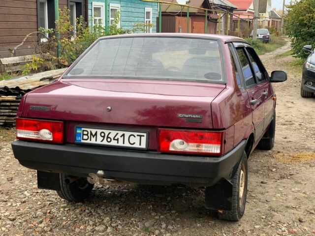 Красный ВАЗ 21099, объемом двигателя 1.5 л и пробегом 195 тыс. км за 1500 $, фото 3 на Automoto.ua