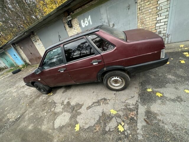 ВАЗ 21099 1996 в Софіївська Борщагівка на Automoto.ua Красный ВАЗ 21099, объемом двигателя 1.5 л и пробегом 250 тыс. км за 500 $, фото 4 на Automoto.ua