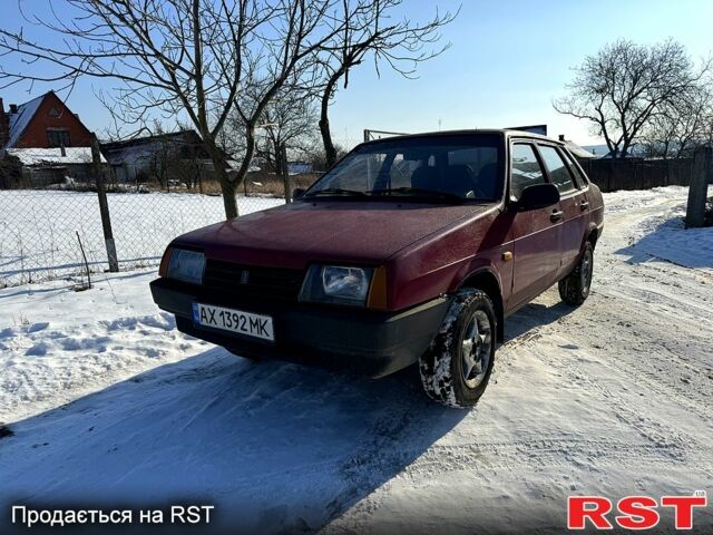 Красный ВАЗ 21099, объемом двигателя 1.5 л и пробегом 287 тыс. км за 1200 $, фото 6 на Automoto.ua