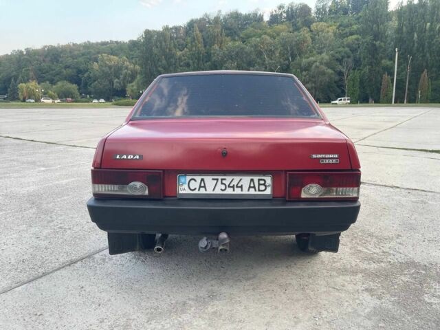 Красный ВАЗ 21099, объемом двигателя 1.5 л и пробегом 450 тыс. км за 1800 $, фото 2 на Automoto.ua