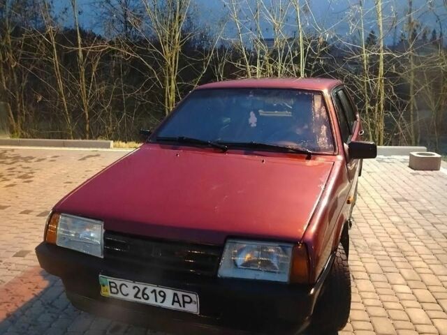 Красный ВАЗ 21099, объемом двигателя 1.5 л и пробегом 1 тыс. км за 750 $, фото 3 на Automoto.ua