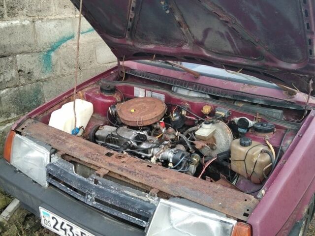 Червоний ВАЗ 21099, об'ємом двигуна 1.5 л та пробігом 260 тис. км за 330 $, фото 1 на Automoto.ua