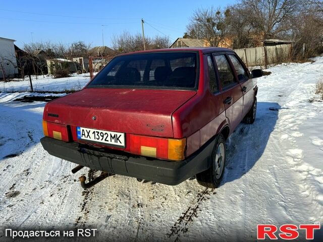 Красный ВАЗ 21099, объемом двигателя 1.5 л и пробегом 287 тыс. км за 1200 $, фото 3 на Automoto.ua