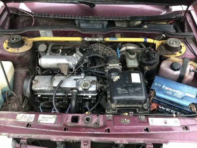 Красный ВАЗ 21099, объемом двигателя 1.5 л и пробегом 214 тыс. км за 1200 $, фото 1 на Automoto.ua